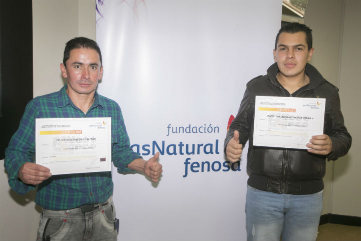 Certificados Programa de Formación de Técnicos Especialistas en Conversión de GNV