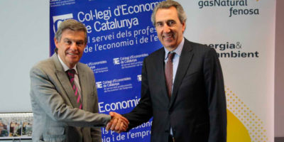 La Fundación Gas Natural Fenosa firma un convenio con el Colegio de Economistas para establecer colaboración en temas de interés común