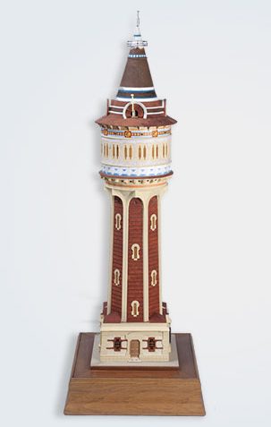 maqueta torre de las aguas