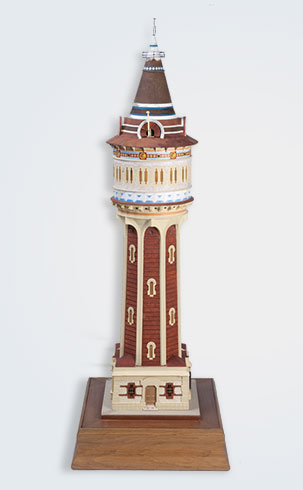 maqueta torre de las aguas