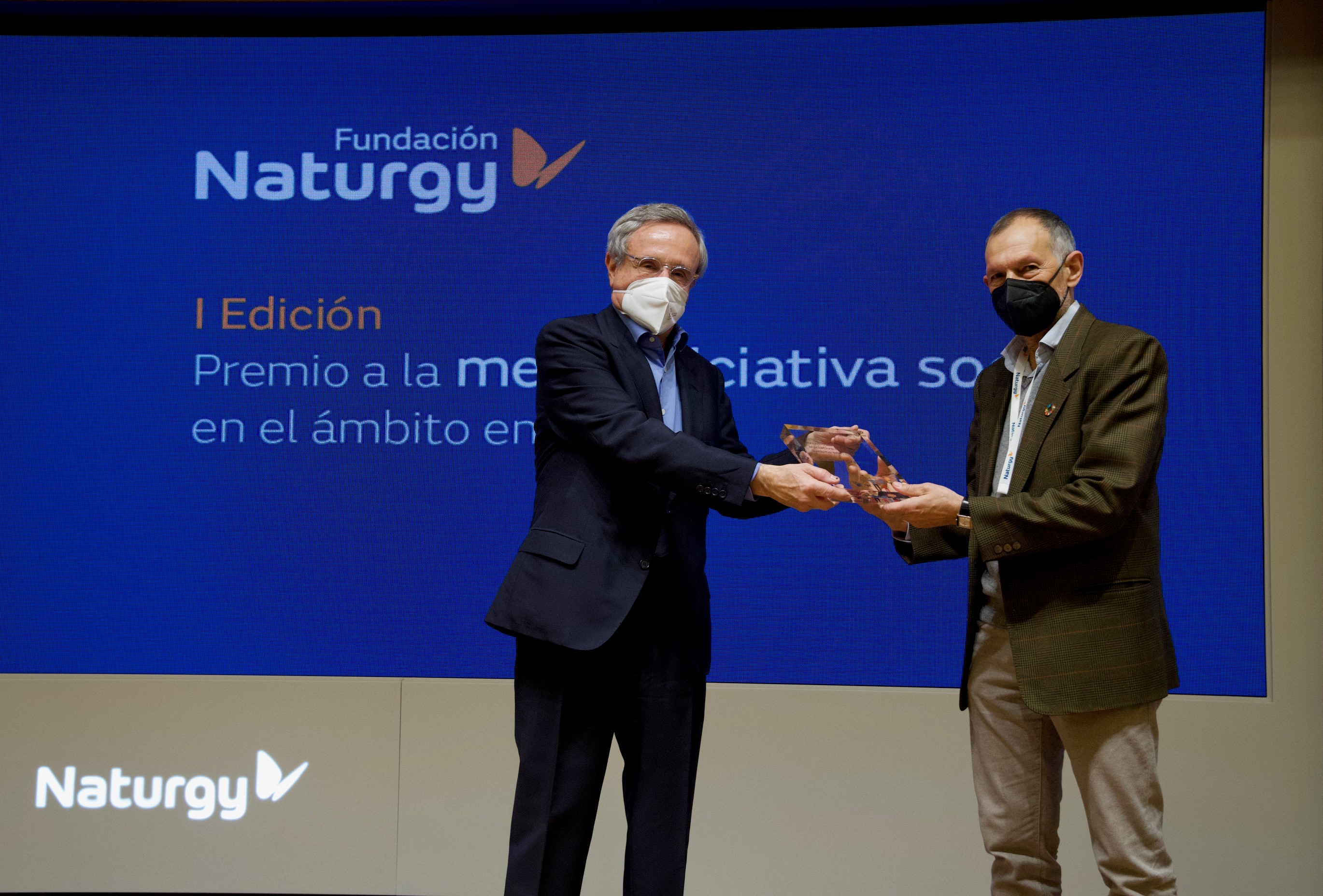 Fundación Naturgy_FOTO ENTREGA PrIMER PREMIO_ECODES