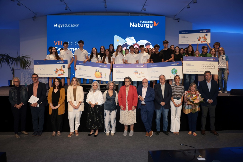 Los proyectos del Institut Roquetes, IES Jérica‑Viver y el Colegio San Agustín han sido los ganadores en esta octava edición del certamen escolar, en la que han participado más de 3.000 alumnos de 35 centros educativos que han presentado un total de 102 proyectos centrados en la transición energética.